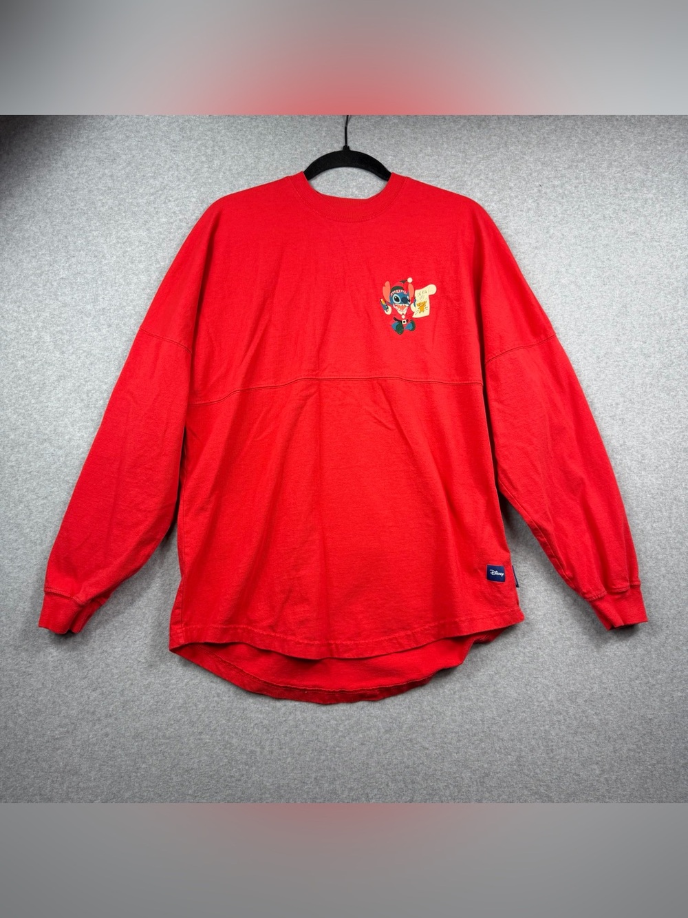 Disney Parks Stitch Christmas Spirit Jersey Merry Stitchmas Size Medium